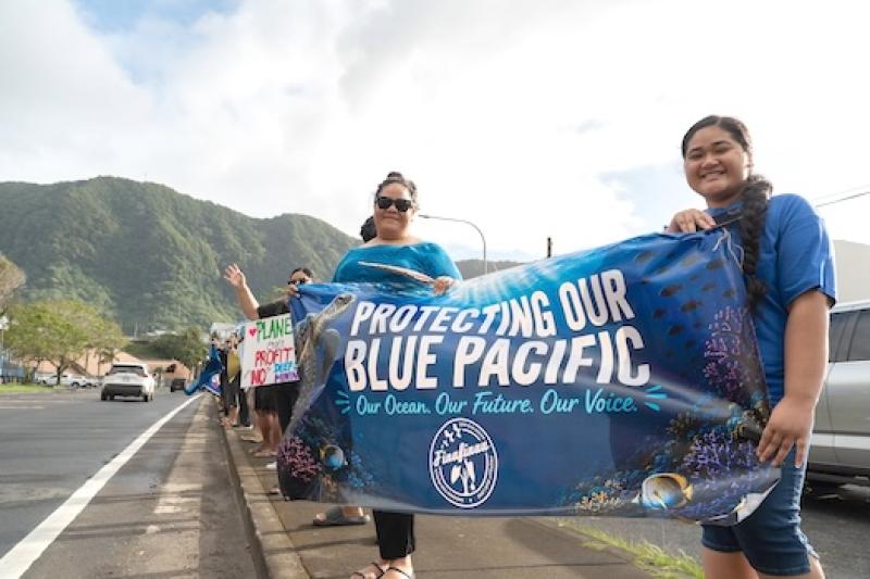 “Stand with the Moana” demonstration calls on feds to listen to Samoan voices