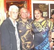 Lt. Gov. Pulumataala Ae Ae Jr with Galu and Diane Tagovailoa 