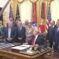 FISHING EXECUTIVES AND PRESIDENT TRUMP