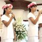 White Sunday children performing