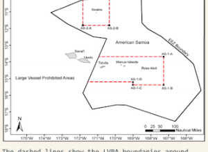 Large Vessel Prohibited Area graphic