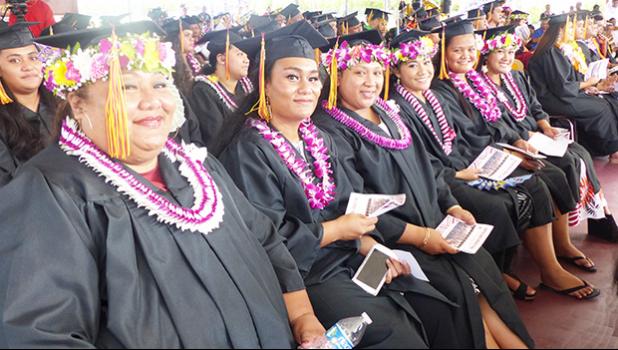 Some of the ASCC graduates in the class of 2021