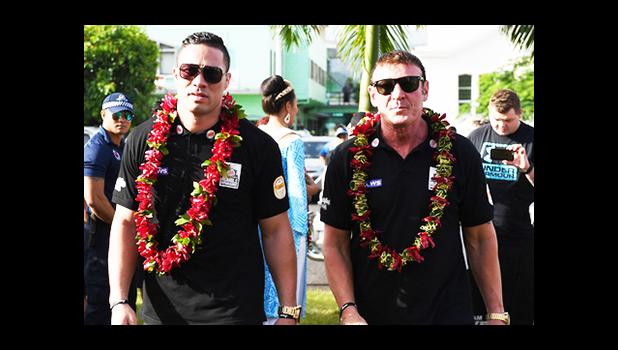The nation of Samoa, and its prime minister, are set to steal the limelight during the worldwide telecast of Joseph Parker's heavyweight title fight in Auckland next month. [Photo / Photosport]
