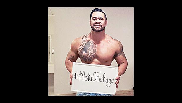 Paul Ah Kuoi was one of the 12 warriors that participated in the competition — “Game of Bros” — that was televised on Maori Television in New Zealand and promoted awareness of obesity & diabetes in the Pacific. [courtesy photo]