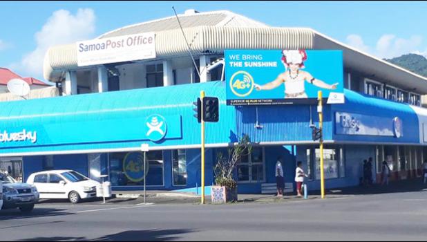 Bluesky Samoa outlet in Apia. [photo: Samoa Planet]
