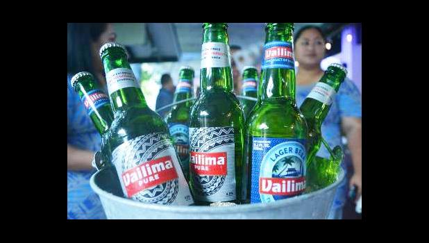 Vailima, brewed on Samoa, will be available in several west coast markets in the US. [photo via JustDrinks.com]
