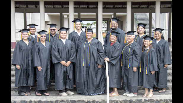Thirteen of the 15 Spring 2026 graduates