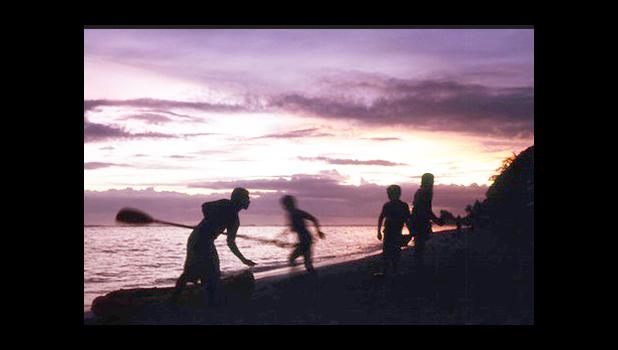 Islands such as Samoa are in the middle of nowhere, but people have been living on them for thousands of years. Now researchers have traced settlers' likely journeys. photo: Ann Johansson / Corbis / Getty Images]