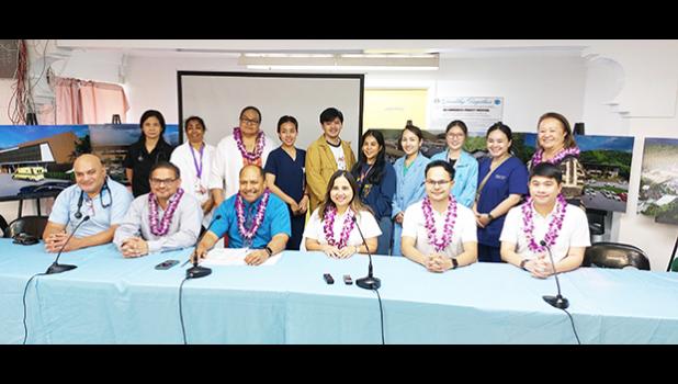 LBJ MGMT AND Thai USA team WITH FOREIGN NURSES