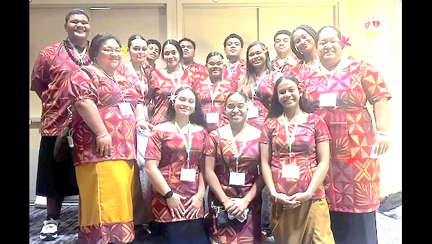 American Samoa’s delegation of high-school-aged 4-H’ers