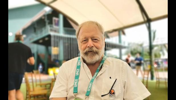 John McIntyre, geology manager at Moana Minerals Photo: Cook Islands News / Talaia Mika John McIntyre