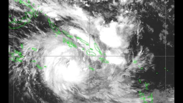 a tropical cyclone
