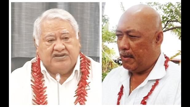 Tuilaepa Sai'lele Malielagaoi and Lealailepule Rimoni Aiafi 