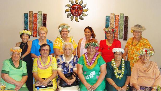 File phjoto of 50+ Birthday Club members