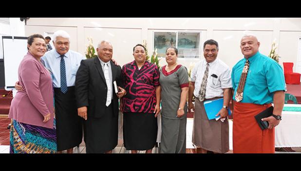 Pastor Faraimo Pagaialii and committee