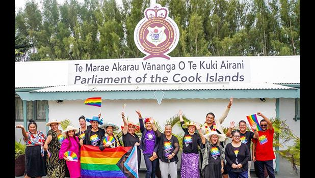Cook Islands rainbow communities celebrating