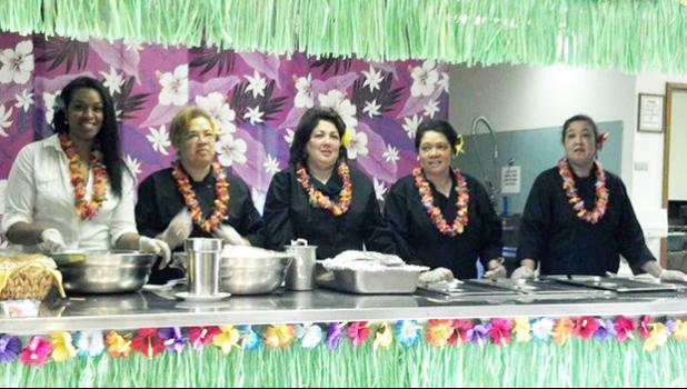 Tusalava Kuaea, Rumina Suafoa, Becky Glenister, Lita Kauea, Sila Manaea.