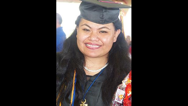 Summa Cum Laude was presented to Vaimalu Rosita Vaiau with a GPA 3.9 last Friday morning at the American Samoa Community College graduation for Spring Semester of 2017. Congratulations Vaimalu!  [photo: LF]