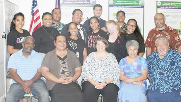 Those who participated in the Applied Suicide Intervention Skills Training [ASIST] held last month included ASCC students, and staff members and volunteers of Catholic Social Services and Alofa Tunoa Ministry. The program is a part of the Pasefika Youth Project.  [Courtesy photo]