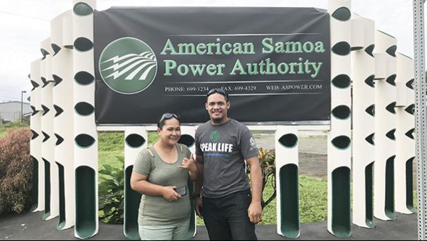 American Samoa Power Authority (ASPA) representatives — Radio Technician/Operator Brenda Tevaga-Feero and Radio/SCADA Technician Pene Vaisagote - recently completed a 3-day Communications Unit Leader (COML) Course.  [photo: ASPA]