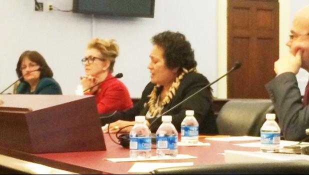 Congresswoman Amata testifies before the Interior Appropriations Subcommittee  [Courtesy photo]