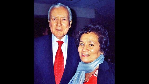 Amata with Sen. Orrin Hatch, President pro tempore of the Senate.  [Courtesy photo]