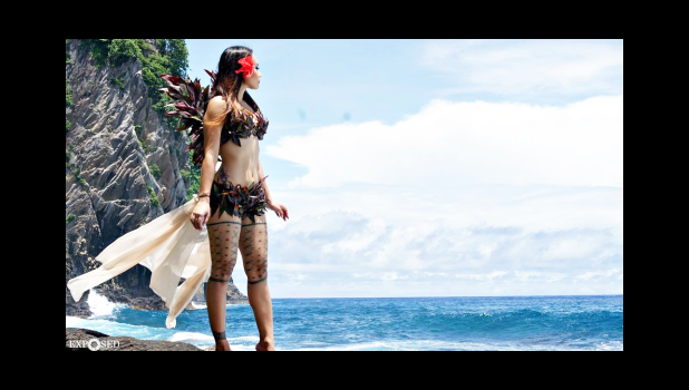 Exposed Photography Samoa, a part of Ammon Fepuleai’s work that went viral on social media and was shared by many — calling the photo “Samoan fairy”.  [courtesy photo]