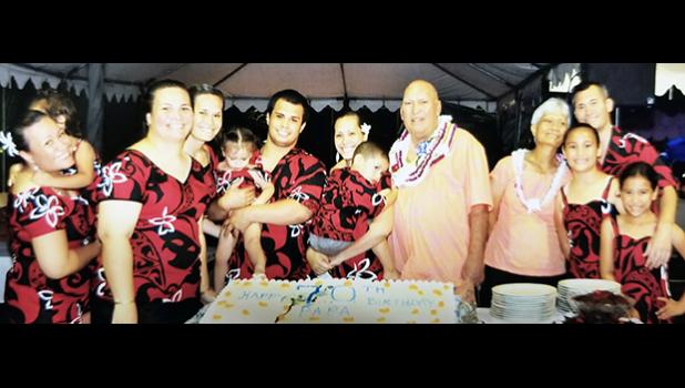 Former faipule and local businessman Galumalemana William Satele, 74, passed away peacefully on Oct. 13th in Honolulu, Hawai’i. His final funeral services are set for tomorrow in Vailoatai.  [photo: courtesy]