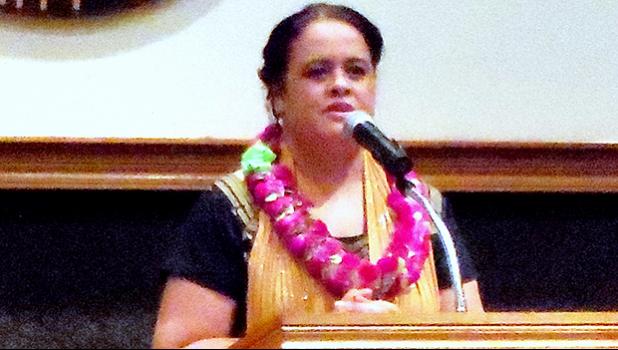 ASCC President Dr. Rosevonne Pato