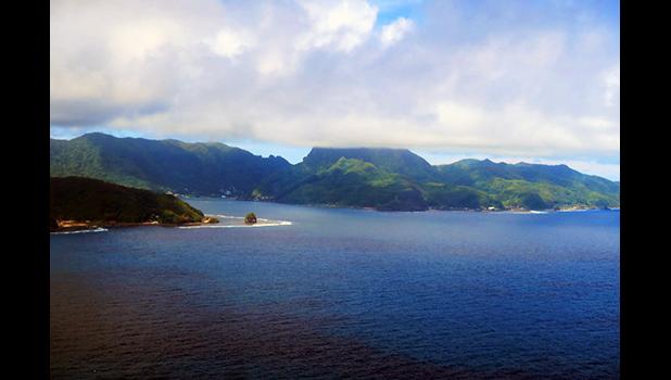 Entrance to Pago Pago habor. [SN file photo]