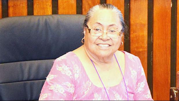 Fialupe Felila Fiaui Lutu is the “official winner” of the Oct. 24th Special Election. [SN file photo] 