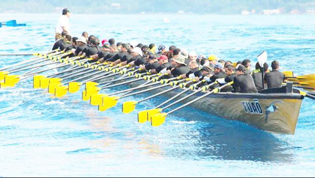 American Samoa's Fuao III prior to the 2017 Flag Day races. [SN file photo]