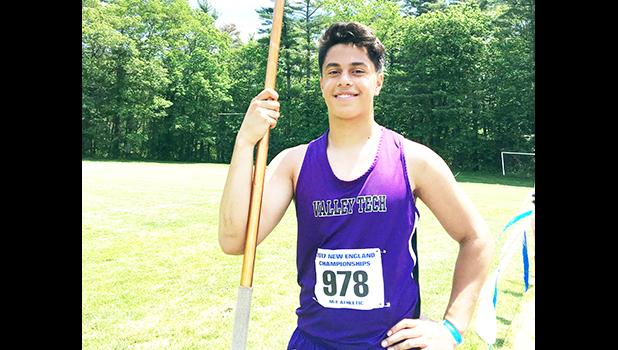 American Samoa's very own Hector Petri is setting and breaking records in football and track and field in the New England states.  [photo: courtesy]