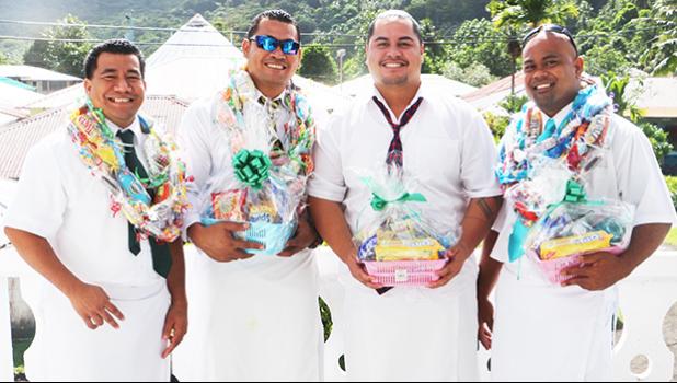 Fathers across the territory were all smiles yesterday as they were celebrated around the island for Fathers Day. Candy Ula’s, Gift Baskets, and Food Galore is always a good bet as the sure way to a father’s heart is through his stomach. (Photo:THA)