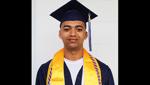 Kanana Fou Salutatorian, Adrian Tautasi Baqui  [photo:EM]