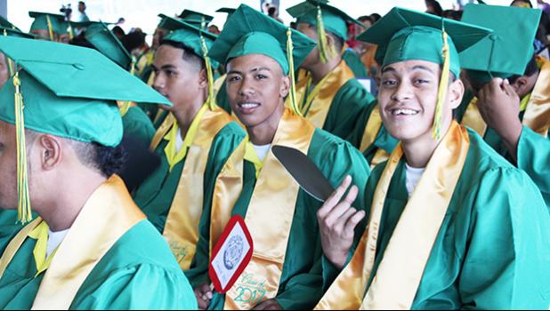 Proud Lion graduates ready for a new chapter coming up.  [photo:EM]