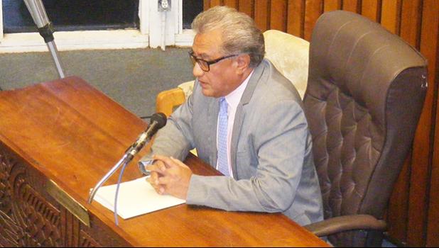 Commerce Department director Keniseli Lafaele [SN file photo]