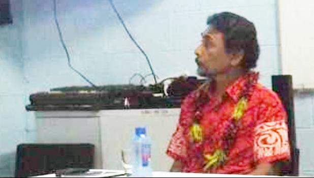 Apulu Lance Polu, President of the Journalists Association of Samoa, or JAWS, has resigned from his top position to await the outcome of a police criminal charge of obtaining a false document now before the court. See Pacific Briefs for details.  [Photo: Tipi Autagavaia/ RNZI]