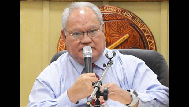 Police Commissioner Le’i Sonny Thompson appeared before the House Public Safety Committee yesterday to discuss various DPS issues, including the alleged mistreatment of inmates at the TCF.  [photo: AF]