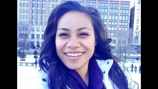 Meghan Tanuvasa is working on her master's degree through an online program with Abliene Christian University. During the day, she serves as a counselor at the Juvenile Detention Center in Tafuna. [photo: courtesy]