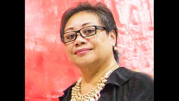 S.E.I. Chairperson Laeimau Oketevi Tanuvsa. [Samoa Observer]