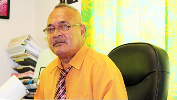 Newly appointed Deputy Commissioner, Falana’ipupu Ta’ase Sagapolutele of the Police Bureau, is one of two deputy commissioners now serving the Department of Public Safety, under the changes made by Police Commissioner Le’i Sonny Thompson.  [Photo: JL]