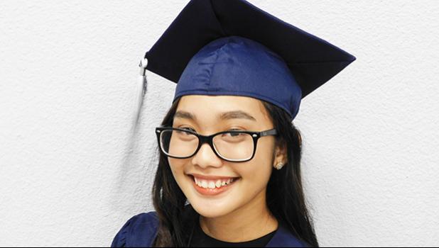 Nina Bianca Lucero Vergara  will be attending Portland University in the fall as a nursing major. She is the recipient of Portland University's President’s Scholarship that will cover half of her tuition and fees for the next 4 years. [photo: EM]