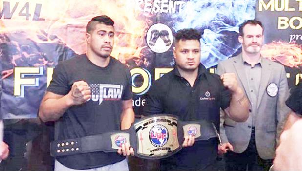 Junior Pati won the bout by Unanimous Decision winning the first title of his career. [courtesy photo]