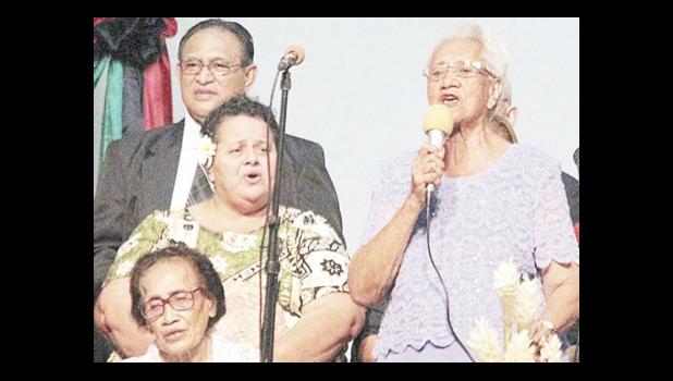 84-year-old Toe To’oto’o of Pago Pago, a legendary Samoan gospel artist in her prime, will perform ‘He Lives’ (Ackley), a hymn composed in 1933 and it’s still popular today.  [Courtesy photo]