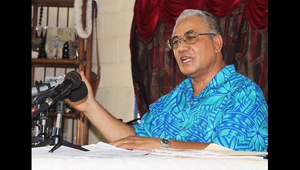 Reverend Opapo Soana’i Oeti.  [SN file photo]