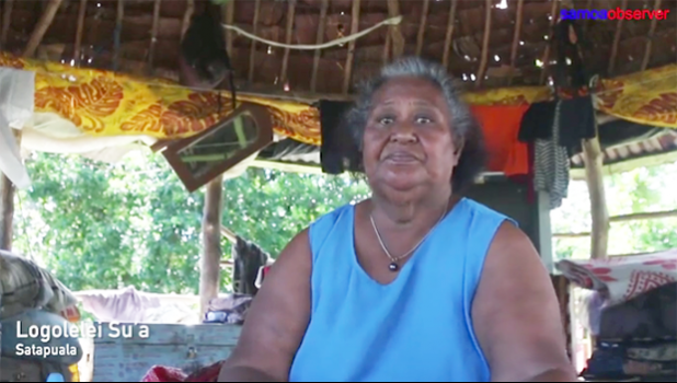 [Screenshot from Samoa Observer video]