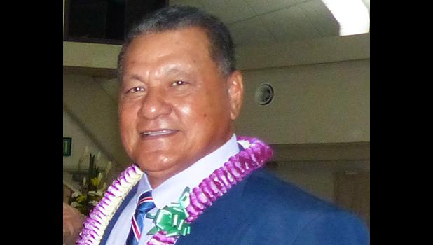 Senate President Gaoteote Tofau Palaie [SN file photo]