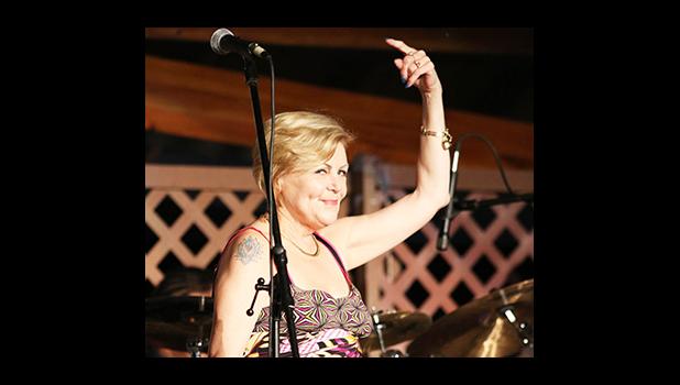 Edwina Thorne – Horns (NZ) — One of the memorable performers during last year’s Samoana Jazz & Arts Festival is part of this year’s Jazz Fest set to open in American Samoa, Friday, Nov. 4. She is one of the members of the Samoana Festival Band 2016, which will feature musicians from the 2Samoa, under the direction of our own Francis Leleua, who is the Music Co-ordinator for the Curriculum Division in American Samoa’s Department of Education. [Photo: Barry Markowitz, Tradewinds Hotel Pavilion, 2015]