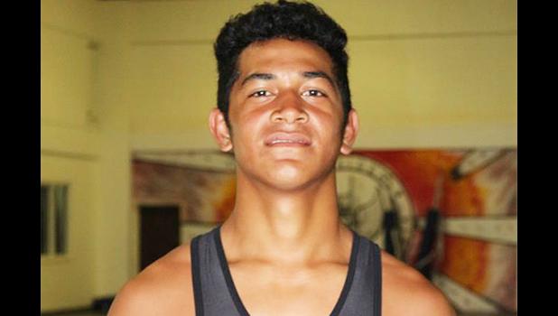 Local wrestler Sealiitu Mauga [courtesy photo]